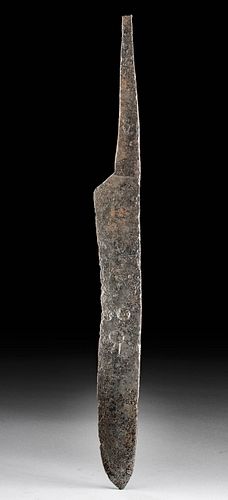Medieval Southern European Iron Knife Blade