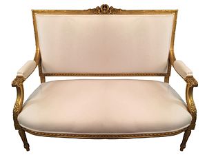 Louis XVI style settee