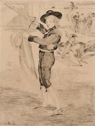 Édouard Manet (French, 1832-1883)      Victorine Meurand en costume d'espada (L'espada)