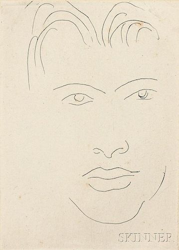 Henri Matisse (French, 1869-1954)      Massia au visage allongé