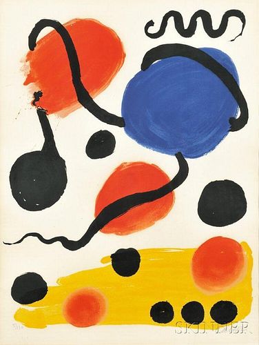 Alexander Calder (American, 1898-1976)      Untitled (Circles)
