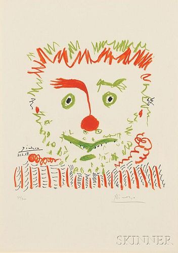 After Pablo Picasso (Spanish, 1881-1973)      Le clown