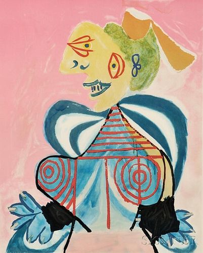 After Pablo Picasso (Spanish, 1881-1973)      L'Arlesienne