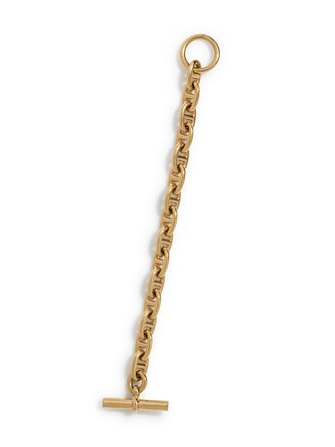 HERMES, YELLOW GOLD 'CHAINE D'ANCRE' BRACELET