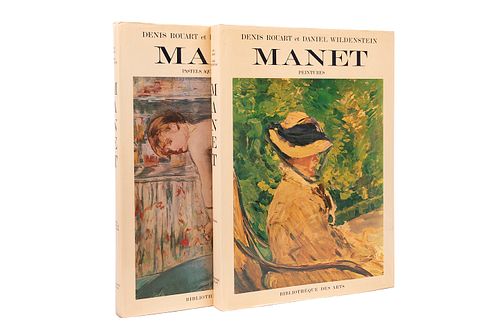 Rouart, Denis - Wildenstein. Edouard Manet. Catalogue Raisonné. Lausanne - Paris: La Bibliothèque des Arts, 1975. 1a. ed. Piezas: 2.