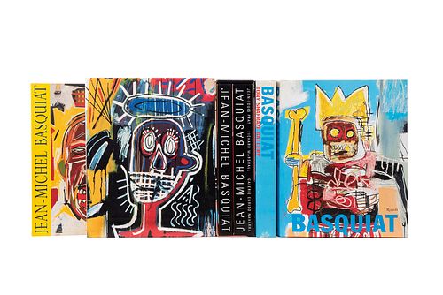 Libros sobre Jean - Michel Basquiat. Jean - Michel Basquiat. Une Rétrospective / Marshall, Richard. Jean - Michel Basquiat. Pz: 6.