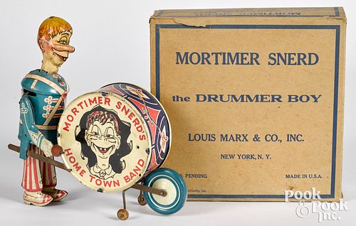 Marx tin wind-up Mortimer Snerd Home Town Band