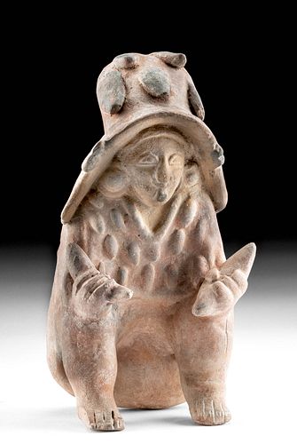 Jamacoaque Pottery Seated Female Figure