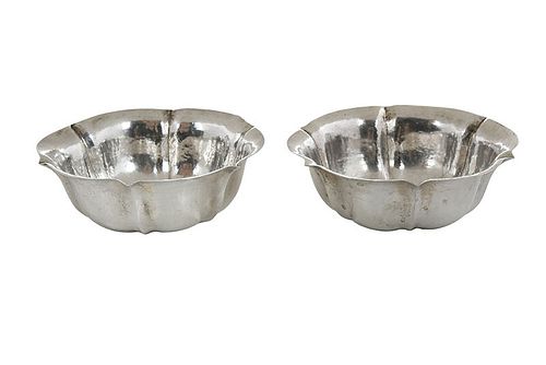 Pair of Italian Silver Bowls