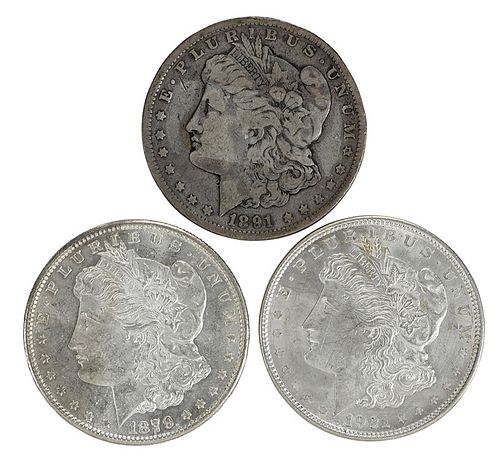 55 U.S. Silver Dollars 