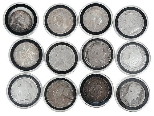 Group of Foreign Silver Coins