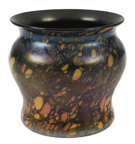 Fenton Mosaic Vase