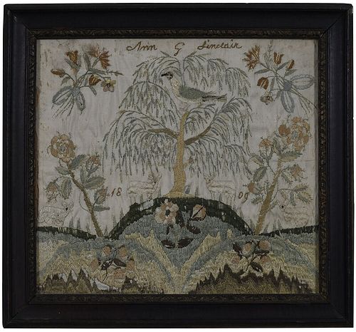 1809 American Silk Needlework