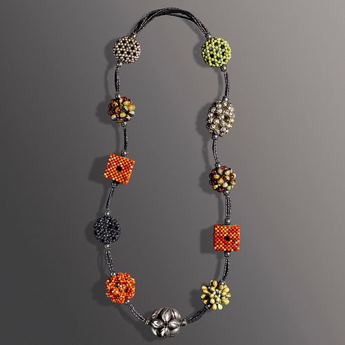Valerie Hector, Pair of earrings and necklace