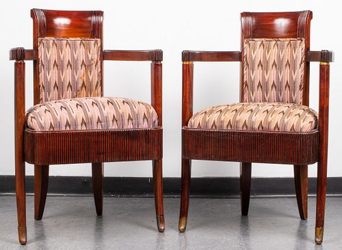 Pierre Patout Art Deco Normandie Dining Chairs Pr