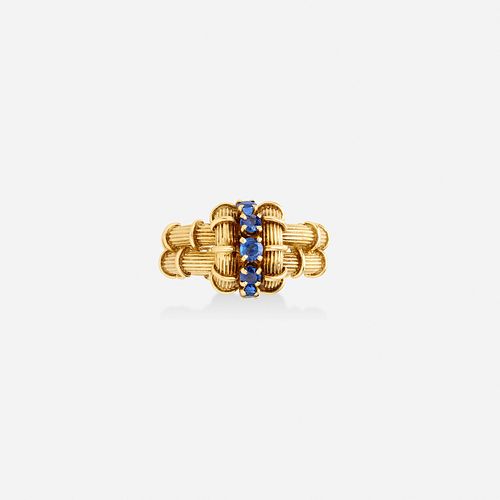 Tiffany & Co., Gold and sapphire ring