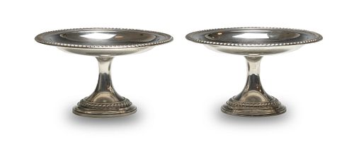 International, Pair of Sterling Silver Tazzas