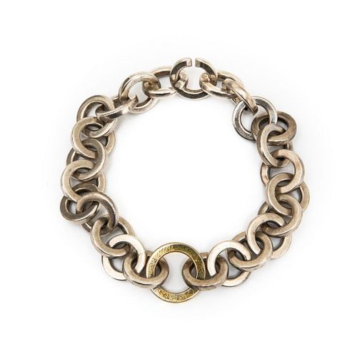 Tiffany & Co. 18kt gold and Sterling Silver Bracelet