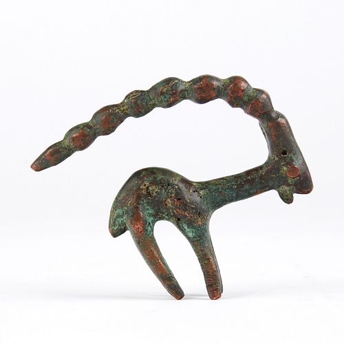 Early Bronze Deer Possibly Chinese