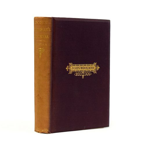 Intro John G. Whittier "The Journal of John Woolman" 1871 - Signed