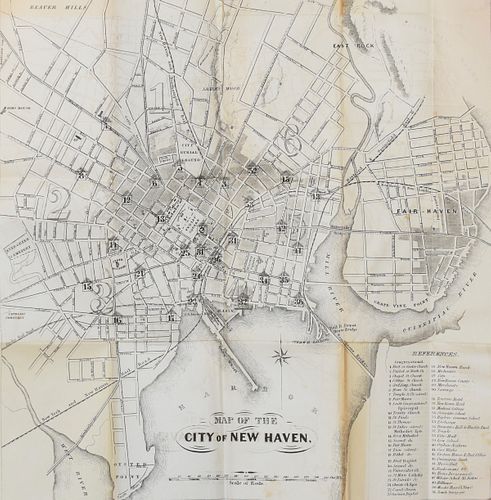 S. H. Elliot "The Attractions of New Haven Connecticut" 1869