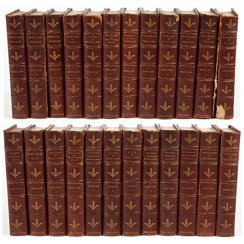 Grp: Schiller & Goethe 24 Volumes