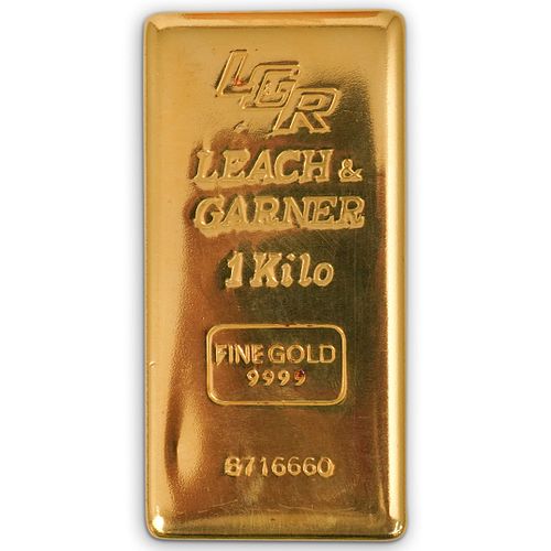 Leach & Garner 1 Kilo Gold Bar
