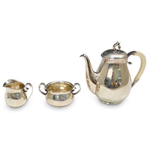1950 Danish Sterling Silver Tea Set