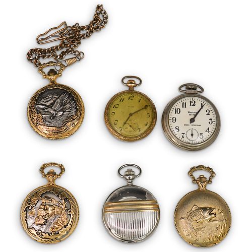 Lot of Six Pocket Watches