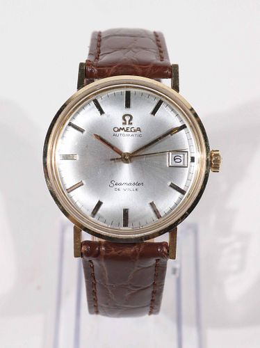 Vintage 14K Gold Omega SeaMaster DeVille Watch