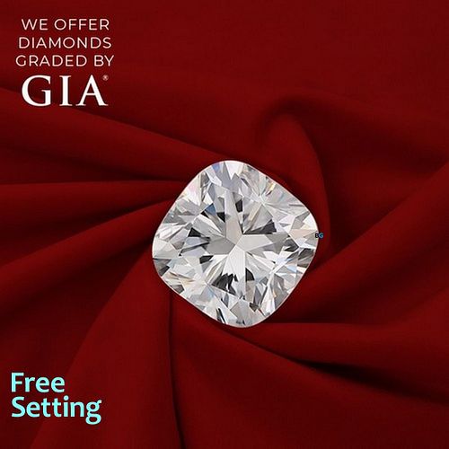 2.01 ct, G/IF, Cushion cut Diamond. Unmounted. Appraised Value: $46,700 