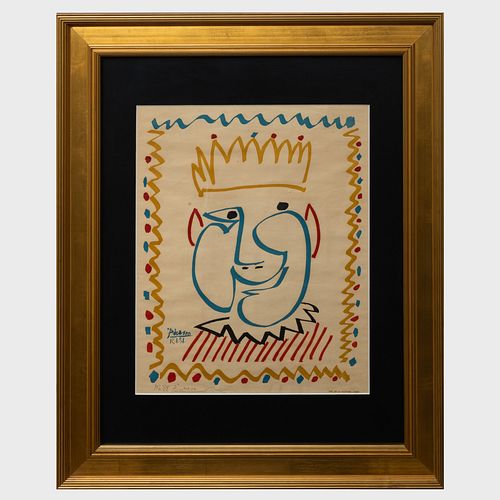 After Pablo Picasso (1881-1973): Tete de Roi