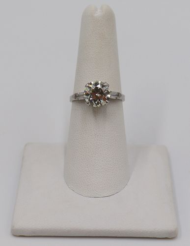 JEWELRY. GIA Diamond Ring, Report No. 2215291659.