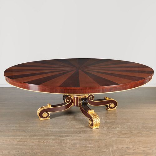 Exceptionally large Regency style dining table