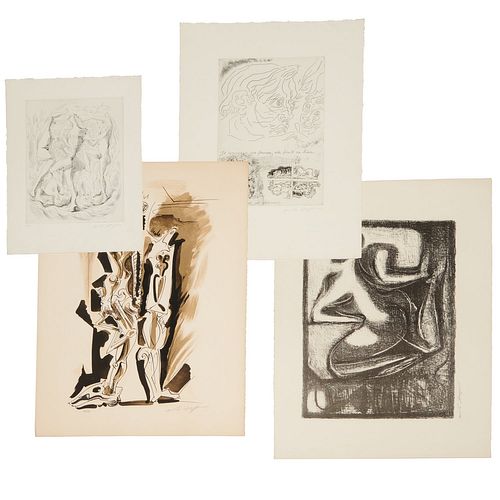 Andre Masson, group of etchings & lithographs