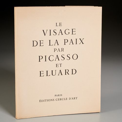 Picasso, La Visage de la Paix, signed Eluard