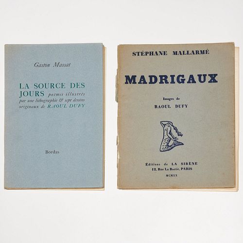 Raoul Dufy, (2) illustrated books