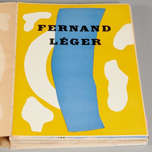 Fernand Leger le nouvel espace, signed lithograph