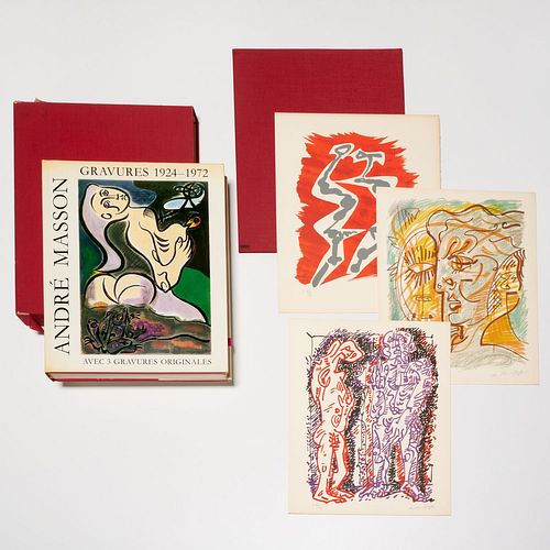 Masson Gravures 1924-1972, w/ ltd. ed. portfolio