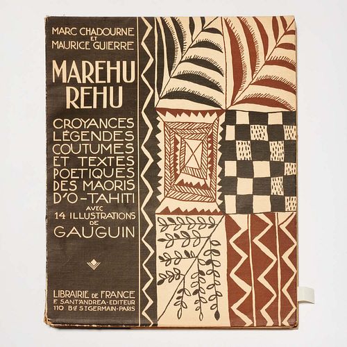[Gauguin] Marehurehu...O-Tahiti, 1925, #142/525