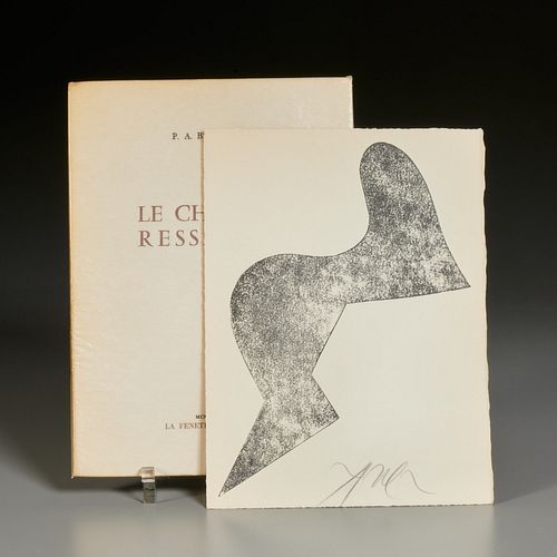[Jean Arp] Le Chemin Resserre, 1966, signed