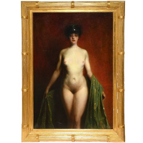 Charles Joseph Watelet, oil on canvas, 1909