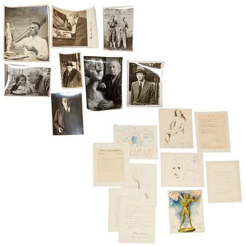 Alfred Flechtheim archive of art, letters, photos