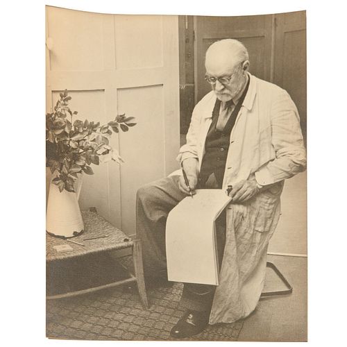 Brassai, Henri Matisse in His Studio