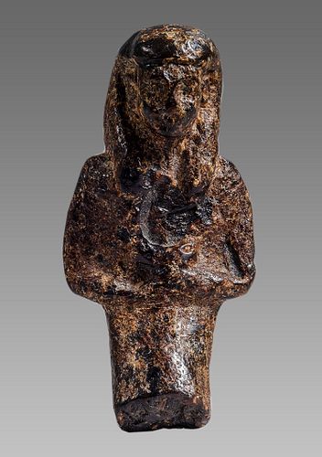Ancient EGYPTIAN Amber Figure of Osiris c.665-525 BCE. 