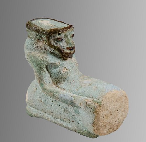 Ancient Egyptian faience Erotic Figure c.664-332 BC.