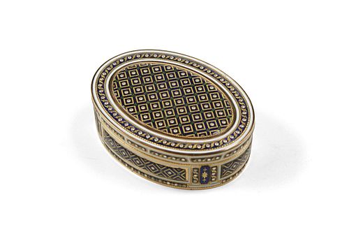 French Gold and Enamel Box