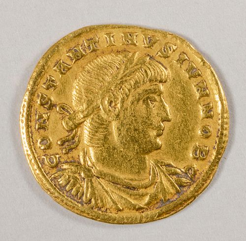 Ancient Roman Constantine II caesar, Solidus 316 – 337 AD. 