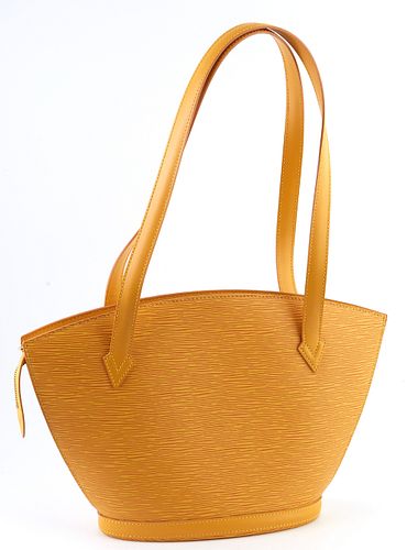 Louis Vuitton Yellow Epi Leather PM St. Jacques Long Straps Handbag