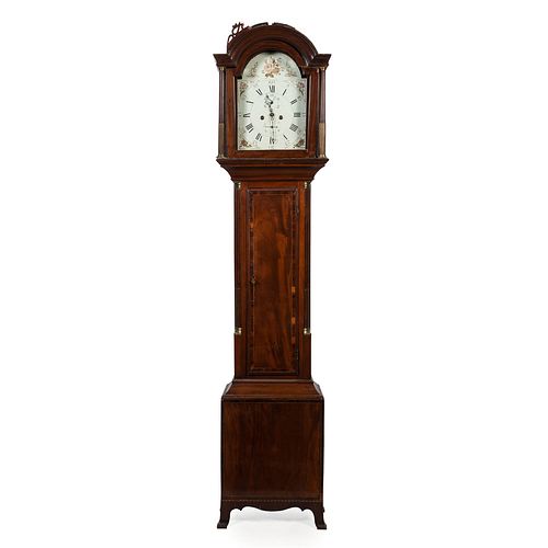 A New England Tall Case Clock